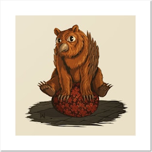 Owl Bear Posters and Art